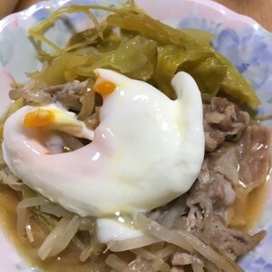 カサ増し♪豚もやし白菜鍋